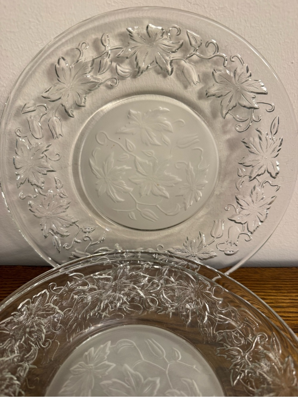 Vintage Princess House "Fantasia" Salad / Luncheon Plates - Set of 4